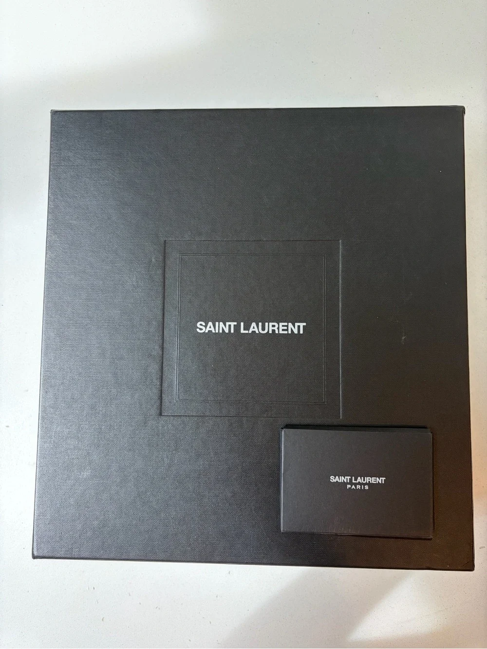 Saint Laurent Cassandra Black Patent Leather Logo T-Strap Stiletto Sandals - Picture 13 of 13